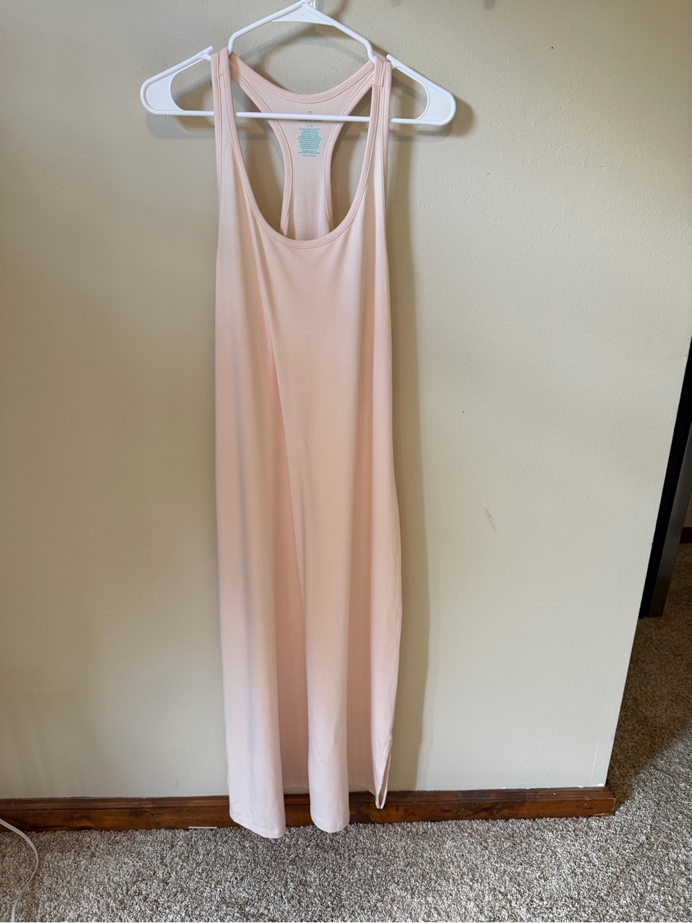 🌸 NWT Tommy John Light Pink Long Dress Size L